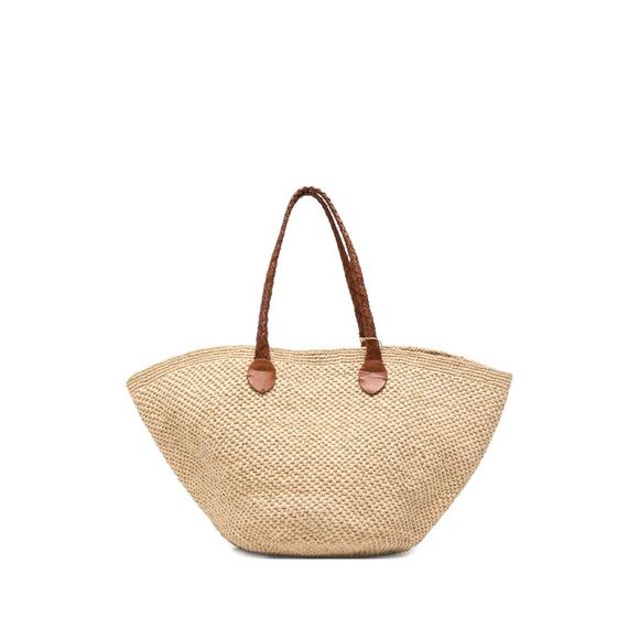 SOVANI X DRAGON DIFFUSION Handbags - Sovani X Dragon Diffusion Women Brunella Straw Tote Bag
